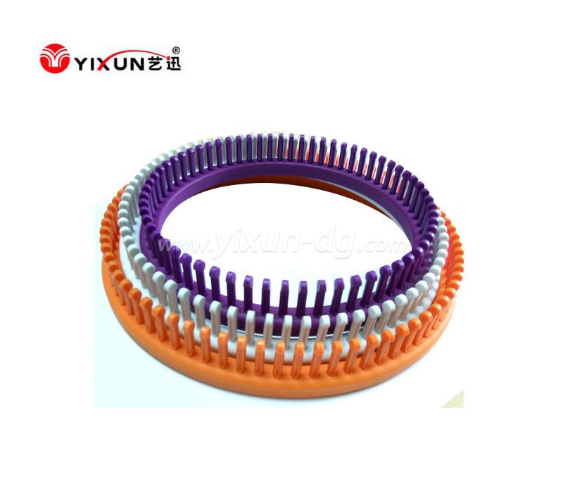 Custom plastic hand textile tools knitting plastic injection mould