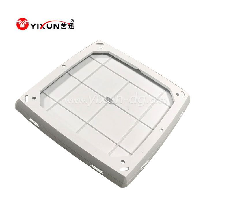 Plastic led pendant square lighting lamp cover injection mould