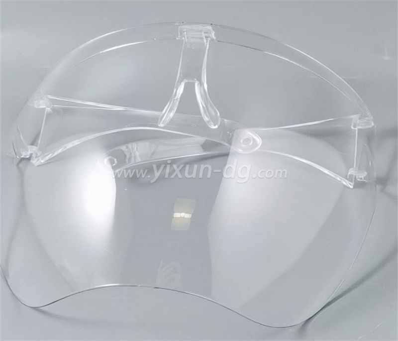 OEM Hospital Transparent Protection Equipment Splash For Medical Protective Shield  Face Visor mold