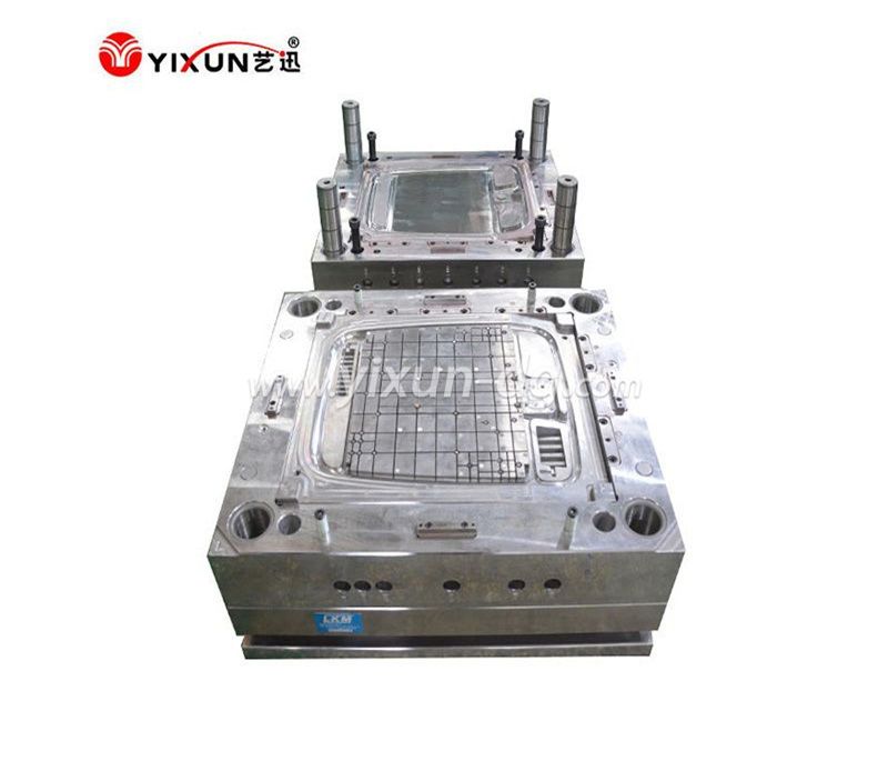 ABS UL94 V-2RHC light Gray 11 cavity gas assist sub gate injection mould