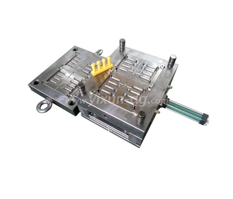 gas assisted plastic parts injection mould and molding