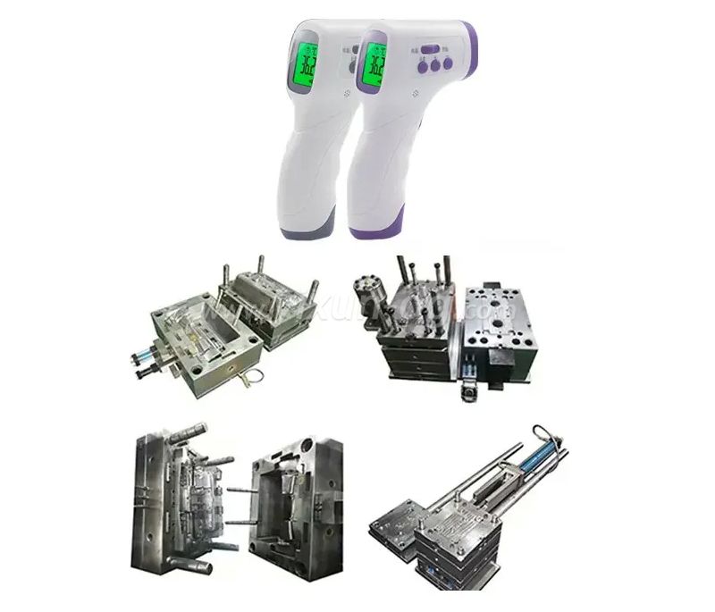 OEM Custom Medical Tester Shell Insert Molded Double Color Overmolding Injection Mold injection plastic Injection Molding