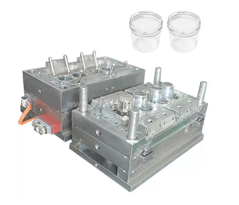 Plastic Mold design plastic injection mould for medical device enclosure Transparent clear pc Plastic urine cup Container mold