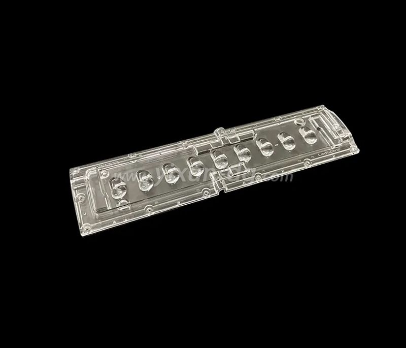 LED Lamp plastic Parts China Mould Manufacturer High Precision transparent PMMA pc plastic parts Mold and molding