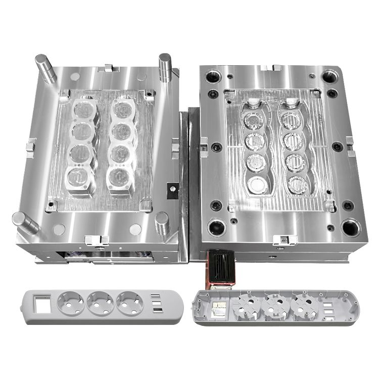 China Dongguan mould and molding companies  injection moulding OEM Switch socket plastic injection mould /Mold