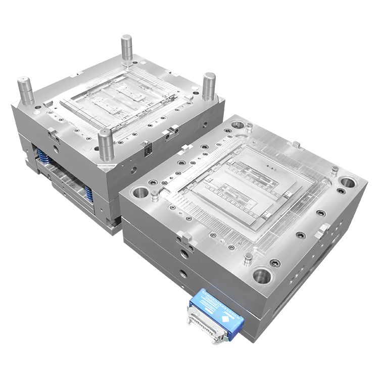 Injection molding service plastic injection mold high quality 24 bit surface cover of distribution box mould