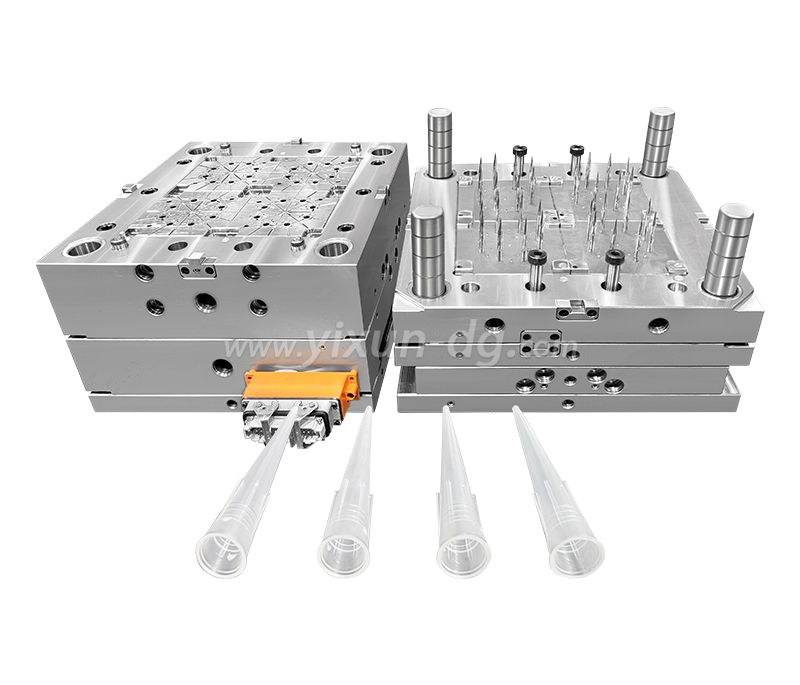 Dongguan plastic injection mold maker injection mould OEM  Medical Plastic Mold for Disposable Syringe Mould