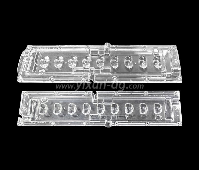 LED Lamp plastic Parts China Mould Manufacturer High Precision transparent PMMA pc acrylic plastic parts Mold and molding