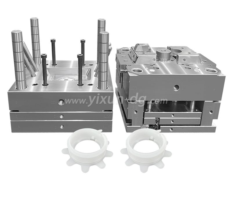 China mould maker Plastic injection mould for plastic parts thread rotating mould plastic injection tooling for customer