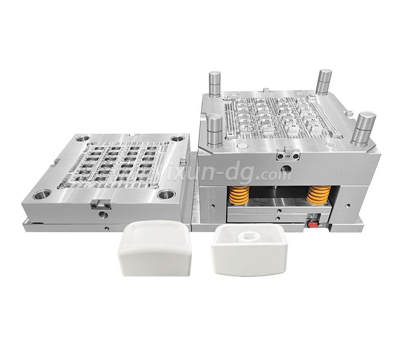 China Dongguan Mold and Molding Factory Multi-Cavity Mould Mold tooling Polish Plastic Cover Mold
