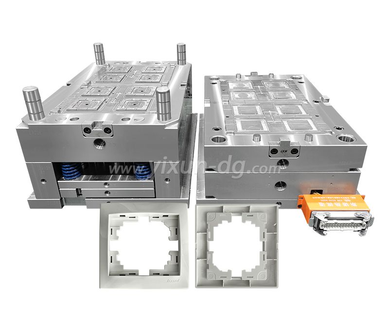 Euro-american specifications electric power socket plastic mold switch panel plastic injection mold and molding parts