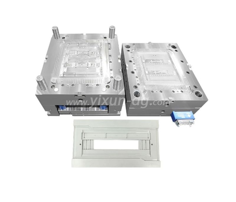 Injection molding service plastic injection mold high quality 24 bit surface cover of distribution box mould