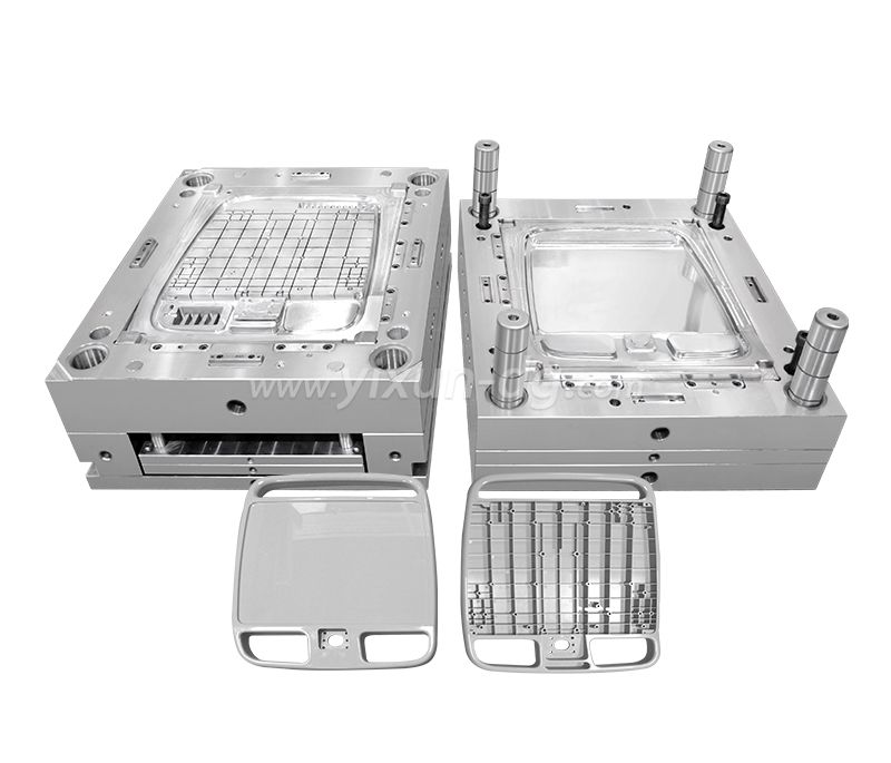 Medical trolley panel gas assisted molding to solve the problem of wall thickness shrinkage