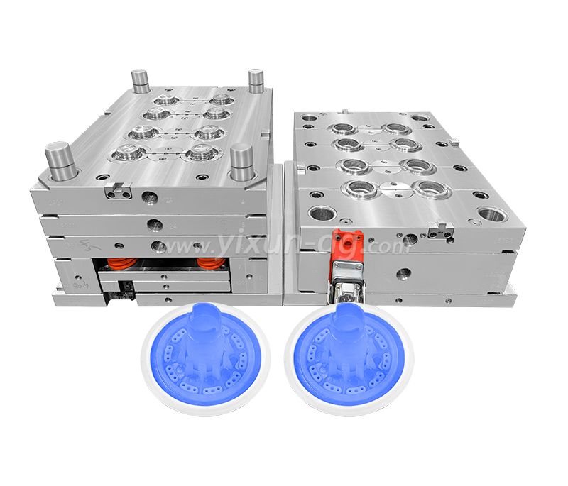 double 2k mold 2 shot double color injection mold  TPE Rubber Overmould mold tool